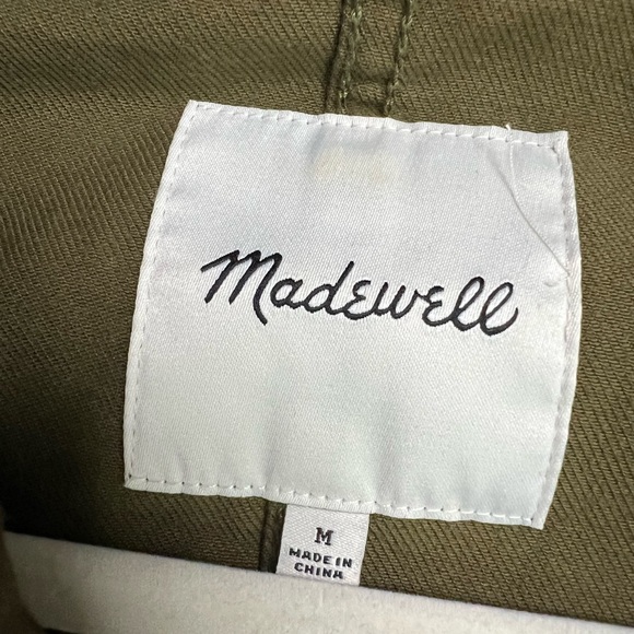 Madewell‎ Green Women Jacket- Medium - Picture 7 of 7